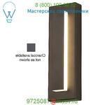 Aspen Outdoor Wall Light (Charcoal/15 inch) - OPEN BOX Tech Lighting OB-700OWASP93015DHUNVS
