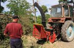 Дереводробильная машина РМ160Т (навесная на трактор) - Раздел: Деревообрабатывающее оборудование