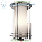 Kichler 49346AZ Pacific Edge 1 Light Outdoor Wall Sconce, уличный настенный светильник