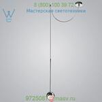 Convivio Mini Pendant Light with Swag ZANEEN design D3-1014CHR-SAT, светильник