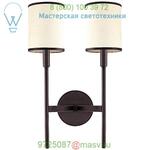 Aberdeen Two Light Wall Sconce Hudson Valley Lighting 622-PN, настенный светильник бра