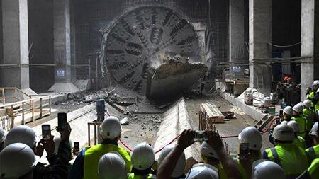 Построено более 50% тоннеля между 2 станциями второго кольца метро Москвы