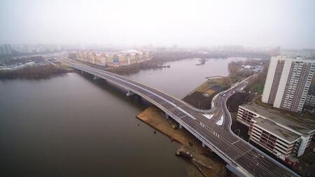 В Москве открыт мост через Кожуховский затон