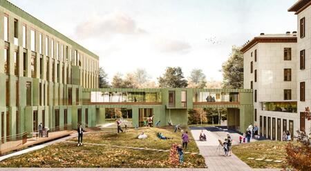 В Москве по проекту IND architects построят первую социальную гостиницу для онкобольных детей
