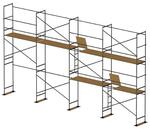 Леса стоечные приставные рамные ЛСПР-200