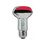 PHILIPS R63 COLORS 40W E27 230V РЕФЛЕКТ. ЦВЕТ. CL-RED