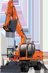 Экскаватор колесный Doosan S180W-V