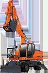 Экскаватор колесный Doosan S210W