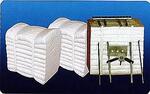 Теплоизоляционные блоки (модули) из керамического волокна марок ТБКВ
