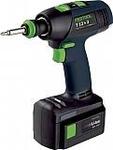 Аккумуляторная дрель Festool T 12+3 LI 3,0/GG