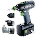 Аккумуляторная дрель Festool T 18+3 LI 3,0 Set