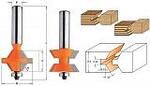 Комплект 2 фрез шип-паз (Мебельная обвязка) S=12 D=40x25,4 - Раздел: Инструмент для строительства