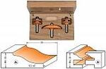 Комплект 3 фрез концевых (мебельные фасады) TCT S=12 A2