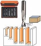 Комплект 5 фрез спиральных нижн рез D=4-6-8-10-12 S=8 RH