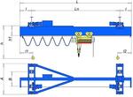Краны подвесные однопролетные грузоподъемность  6,3 т и 10 т - Раздел: Подъемное оборудование