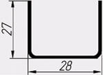 Линия для производства профиля 28х27