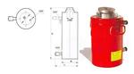 Цилиндр силовой 100т - 800 мм, ЦС100Г800