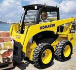 Погрузчик с бортовым поворотом SK815-5 KOMATSU - Раздел: Подъемное оборудование