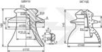 Изоляторы для контактной сети железных дорог ФФ/СФ