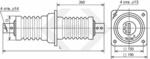 Изоляторы проходные ИП-10/1000-7,5 УХЛ