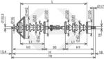 Линейные подвесные полимерные изоляторы для ЛЭП 330-500 кВ ЛК 70/330-IV