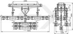 Подвесы многороликовые типа 5П6Р