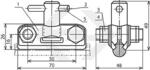 Зажим фиксирующий 049-5 (КС-329)