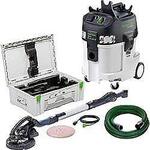 Машинка шлифовальная для стен и потолков FESTOOL PLANEX LHS 225 EQ-Set с аппаратом пылеудаления - Раздел: Инструмент для строительства